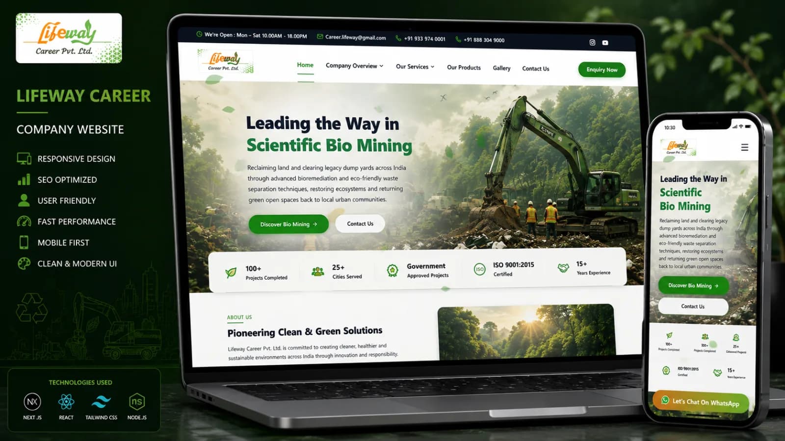 Lifeway sustainable waste management website